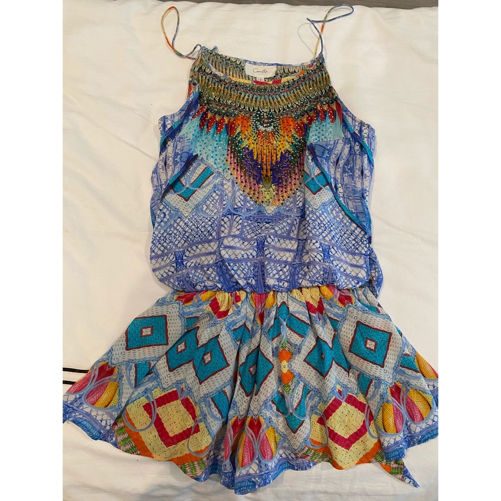 Camilla colorful embellished jumpsuit/romper